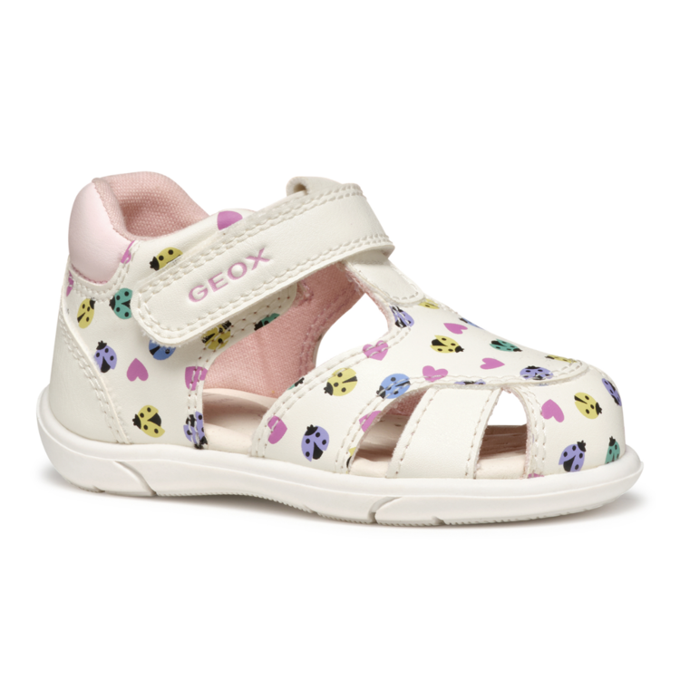 Geox Geox B Zapito Sandal White/Multi
