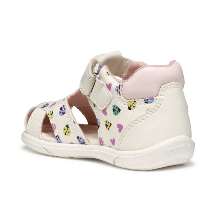 Geox Geox B Zapito Sandal White/Multi