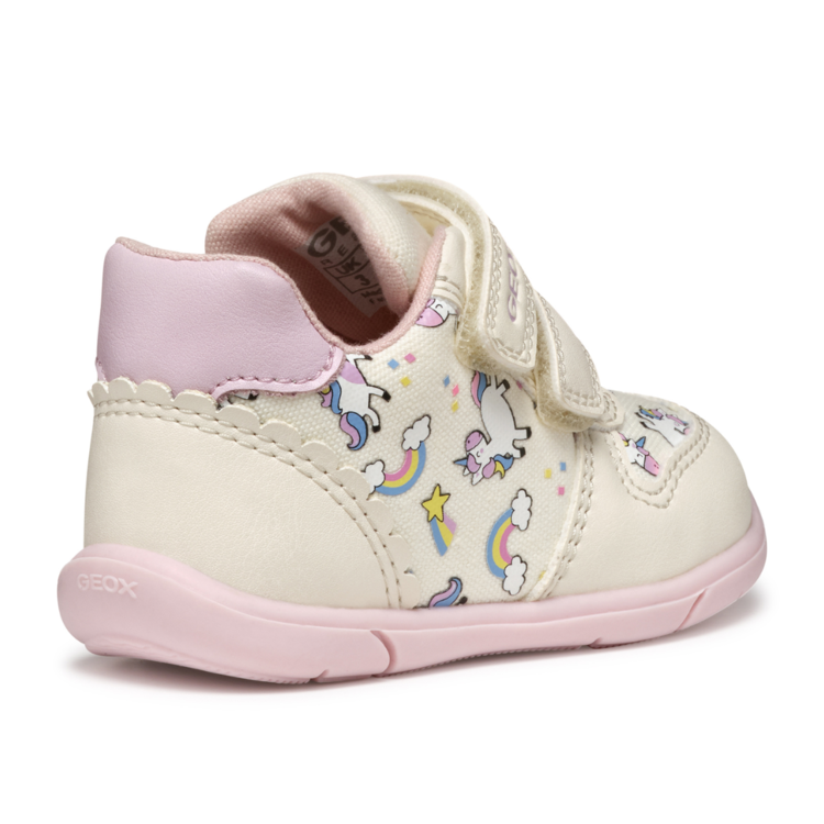 Geox Geox B Zapito Ivory/Pink