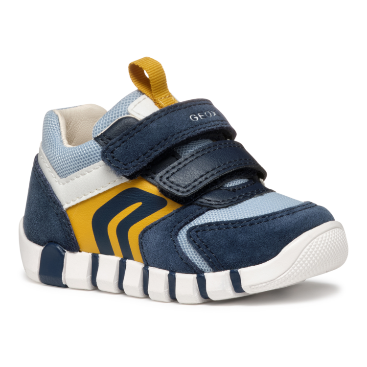Geox Geox B lupidoo Navy/Ochre Yellow