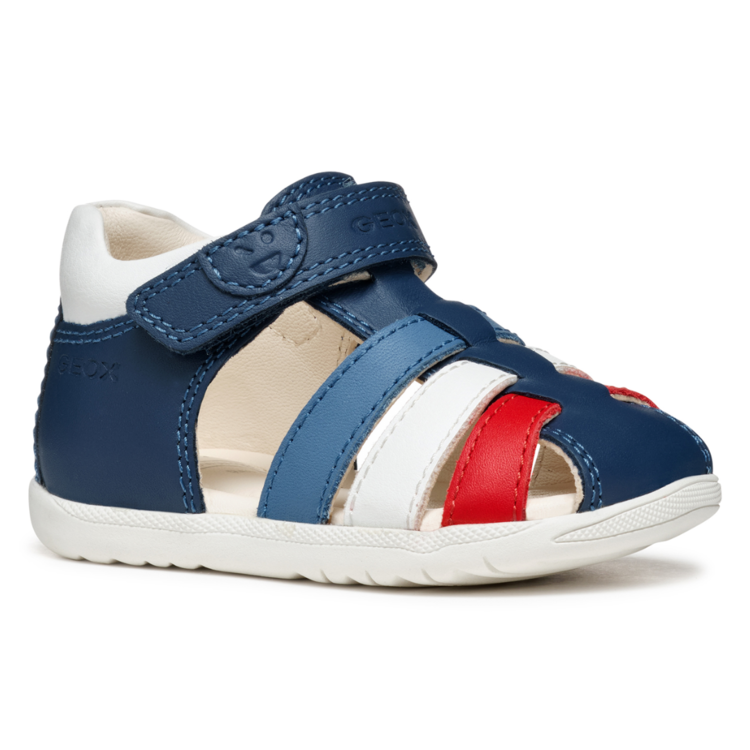 Geox Geox B Macchia Sandal Avio/White