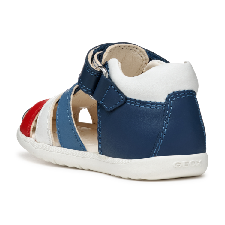 Geox Geox B Macchia Sandal Avio/White