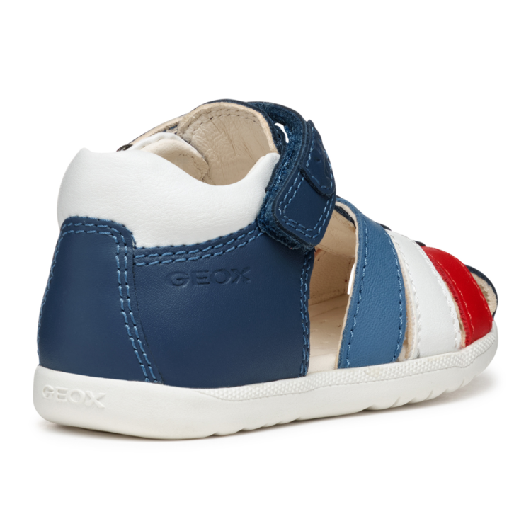 Geox Geox B Macchia Sandal Avio/White