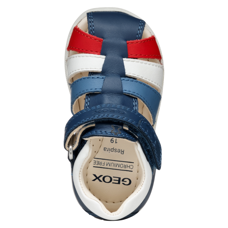 Geox Geox B Macchia Sandal Avio/White