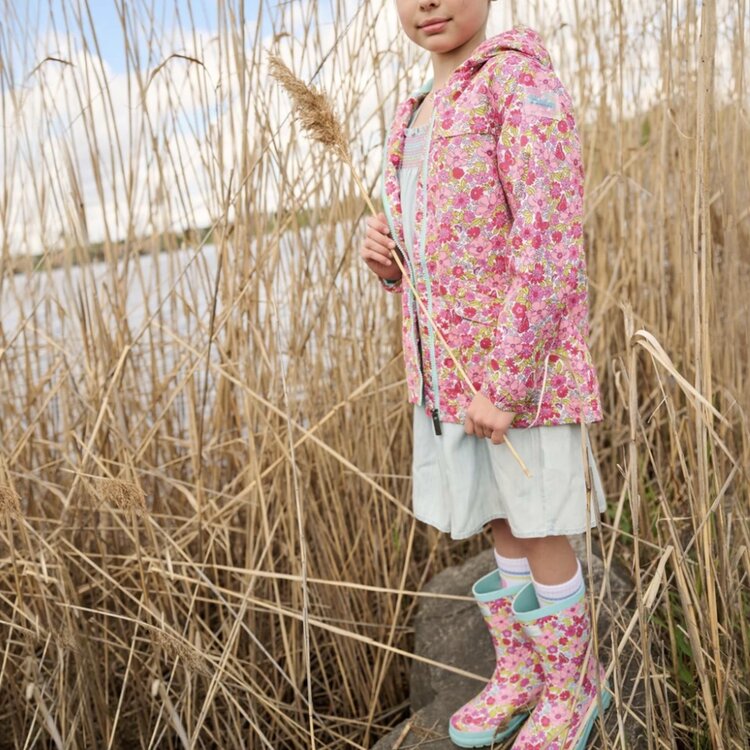 Hatley Hatley Groovy Flowers Microfiber Jacket