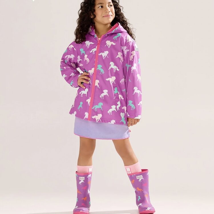 Hatley Hatley Leaping Horses Packable Rain Boot
