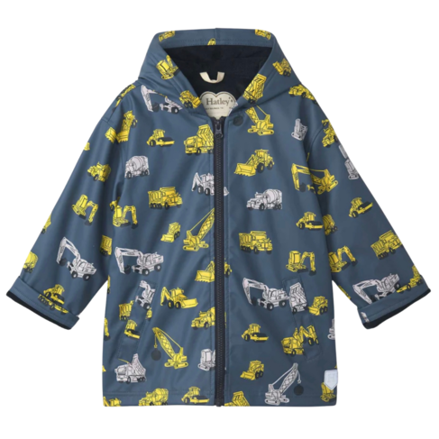 Hatley Under Construction Colour Changing Rain Jacket