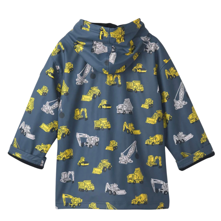 Hatley Hatley Under Construction Colour Changing Rain Jacket