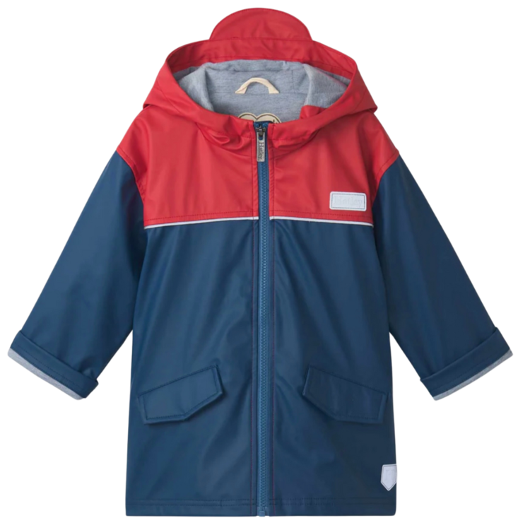 Hatley Hatley Mariner Rain Jacket Red/Navy