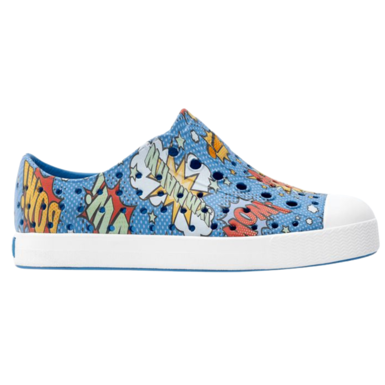 Native Native Jefferson Print Resting Blue/Boom Pow