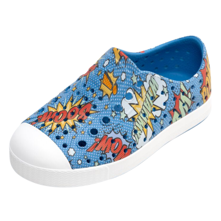 Native Native Jefferson Print Resting Blue/Boom Pow