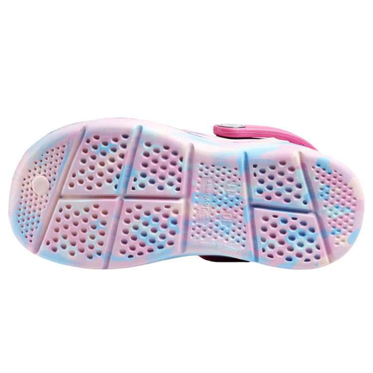 Joybees Joybees Kids' Active Graphic Clog Marbled Pastel/Candy Pink