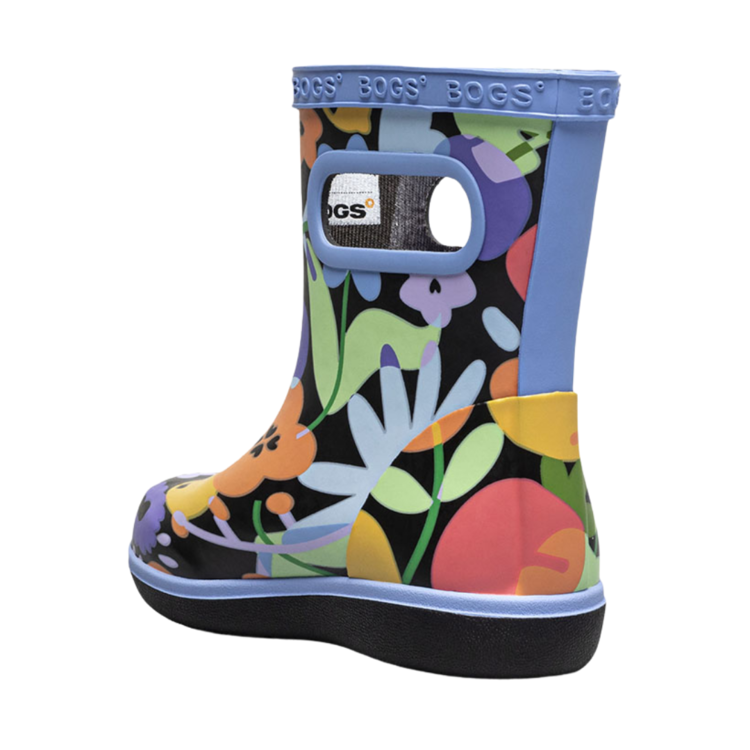 Bogs Bogs Skipper II Overlap Flowers Black Multi
