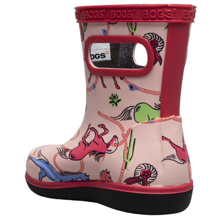 Bogs Bogs Skipper II Rodeo Horses Pink Multi
