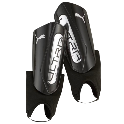 Puma Ultra Light Ankle Shinguard Black/Silver