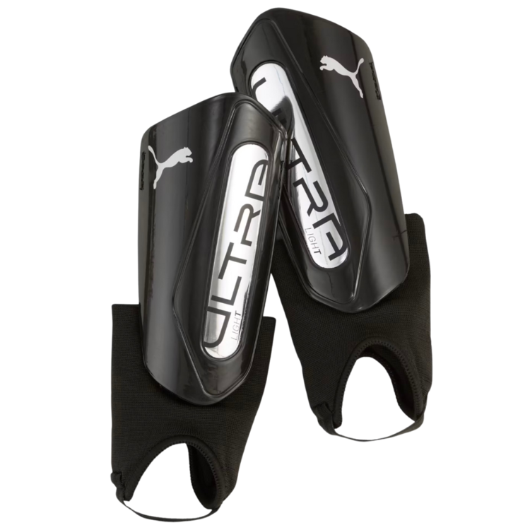 Puma Puma Ultra Light Ankle Shinguard Black/Silver