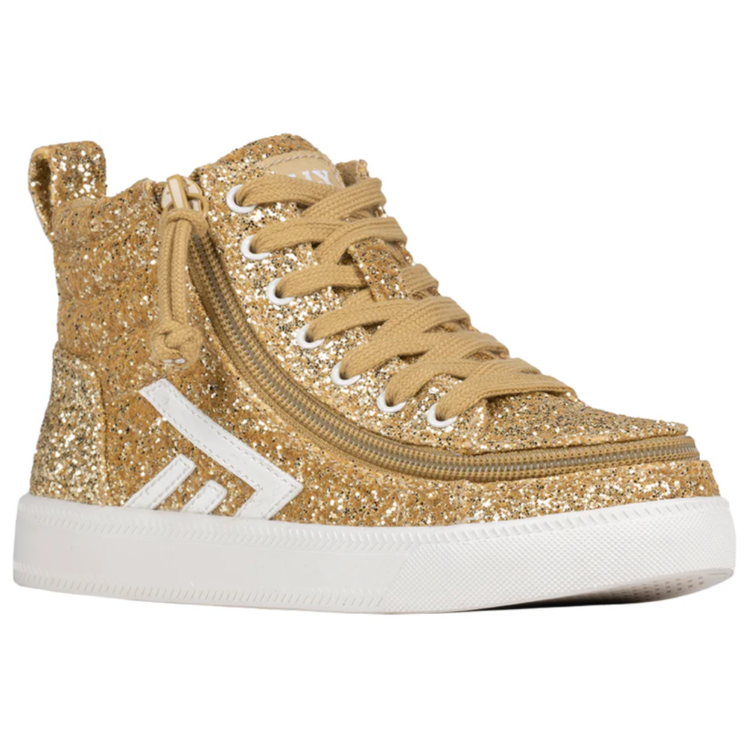 Billy Footwear Billy CS High Top Champagne Glitz (WIDE)