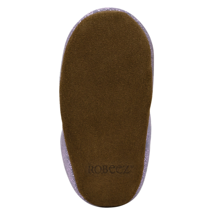 Robeez Robeez Soft Soles Pretty Pearl Lavender