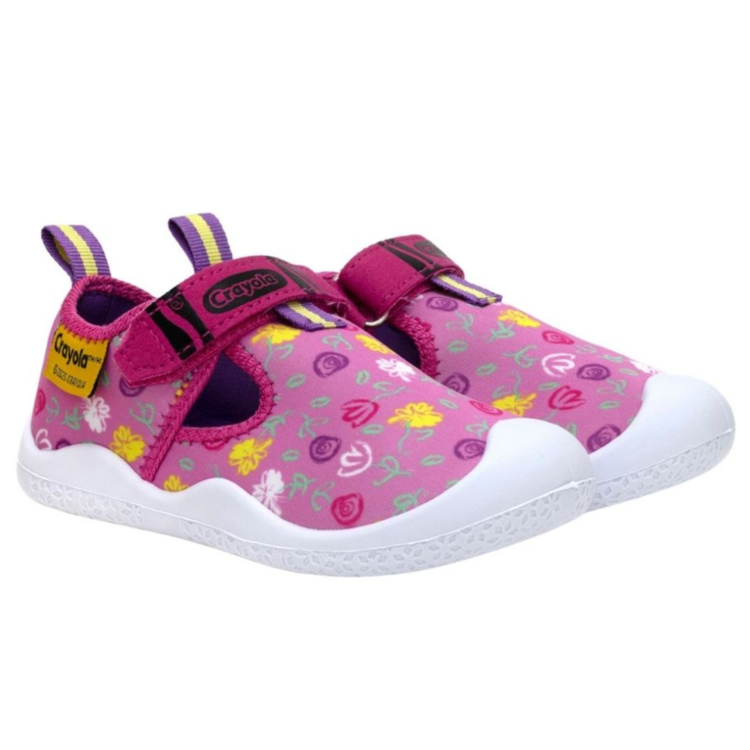 Robeez Robeez Water Shoe Crayola Flower Doodles