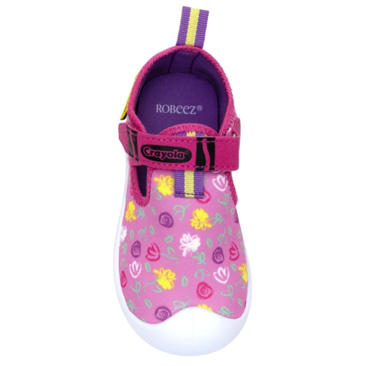 Robeez Robeez Water Shoe Crayola Flower Doodles