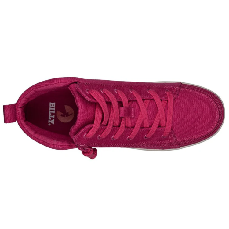 Billy Footwear Billy Women's Mid Top Sneaker Orchid Flower WIDE