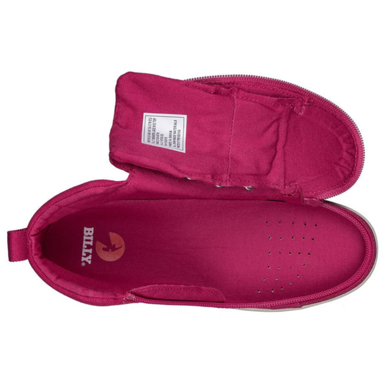 Billy Footwear Billy Women's Mid Top Sneaker Orchid Flower WIDE