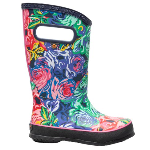 Bogs Rainboot Rose Garden Rose Multi