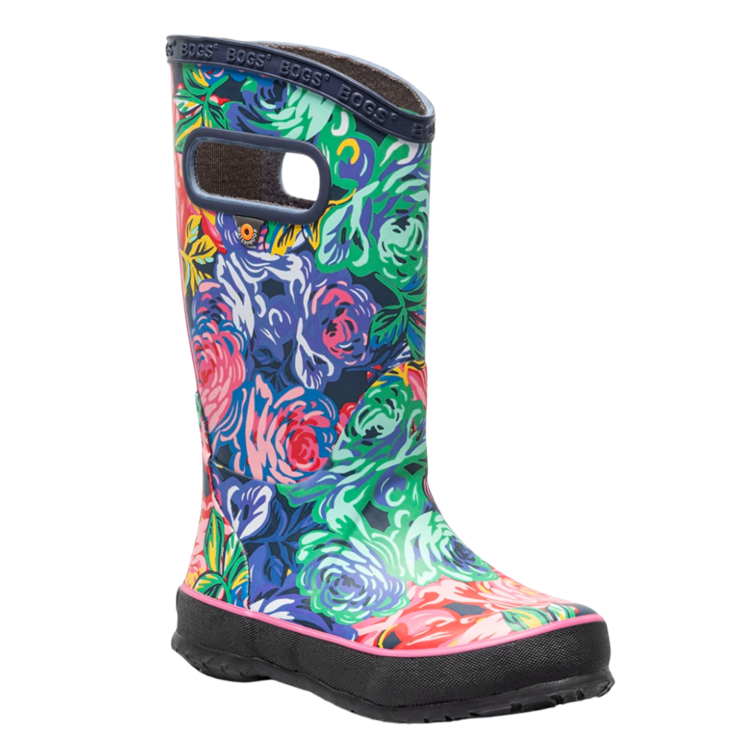 Bogs Bogs Rainboot Rose Garden Rose Multi