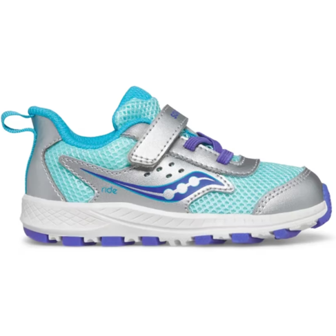 Saucony Ride Jr Silver/Turquoise