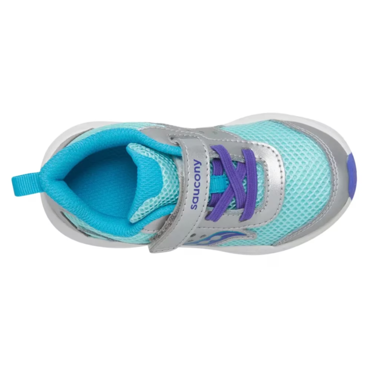 Saucony Saucony Ride Jr Silver/Turquoise