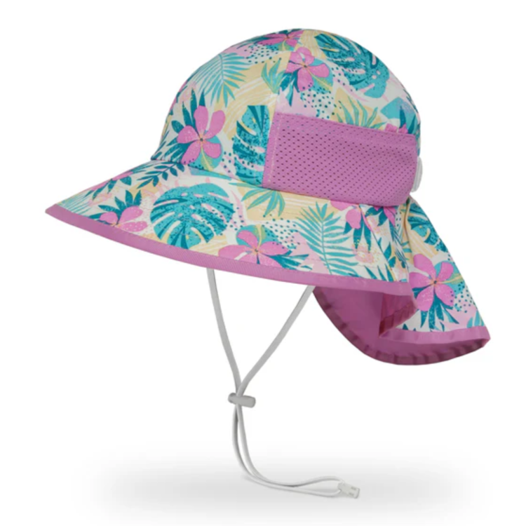 Sunday Afternoons Sunday Afternoons Kids Play Hat Pink Tropical