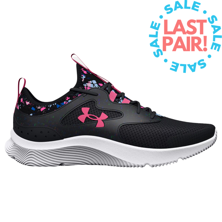 Under Armour Under Armour GS Infinity 2.0 Printed Black/Pink Punk Youth 6.5+7