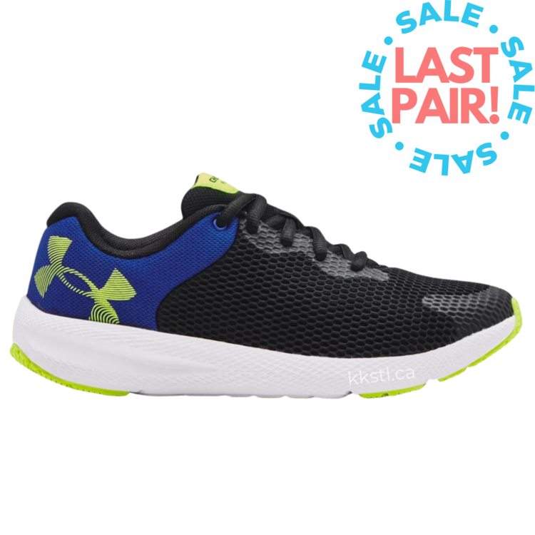 Under Armour Under Armour GS Charged Pursuit 2 Black/Blue