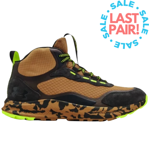 Under Armour Men's Charged Bandit Trek 2 Print Brown (Size 9.5)