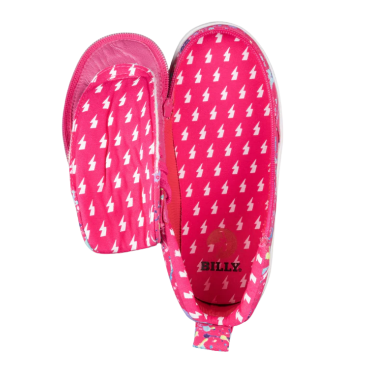 Billy Footwear Billy Classic WDR II High Sasha's Splatter Pink