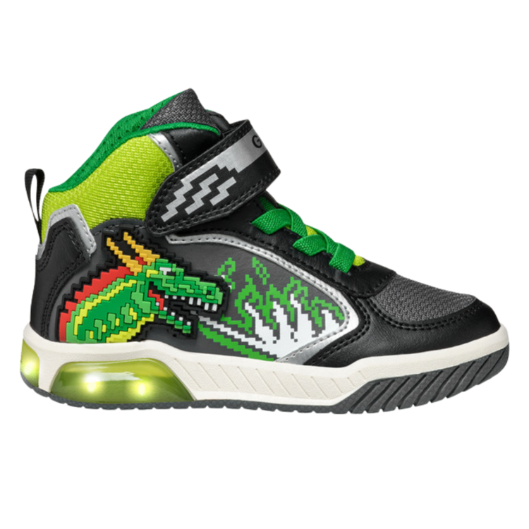 Geox Geox J Inek Black/Lime