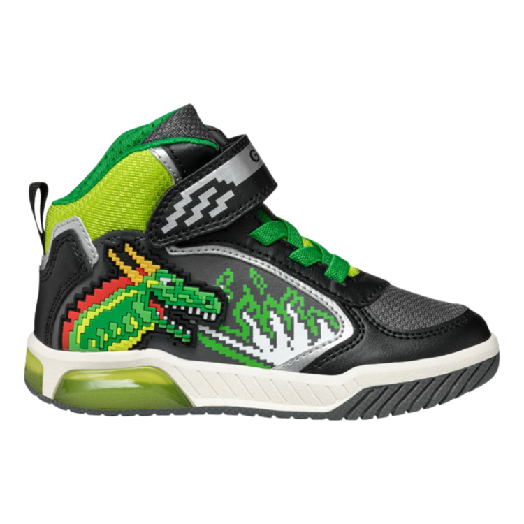 Geox Geox J Inek Black/Lime