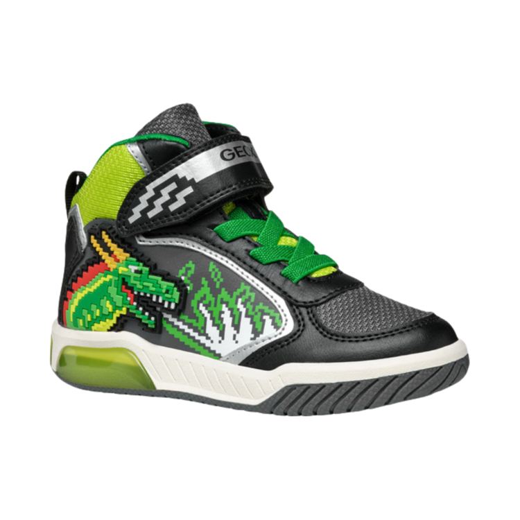 Geox Geox J Inek Black/Lime