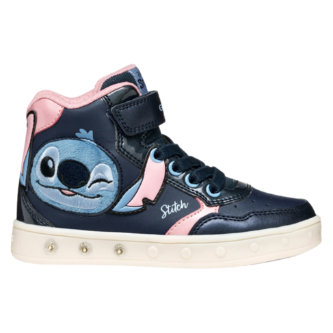 Geox J Skylin Navy/Pink