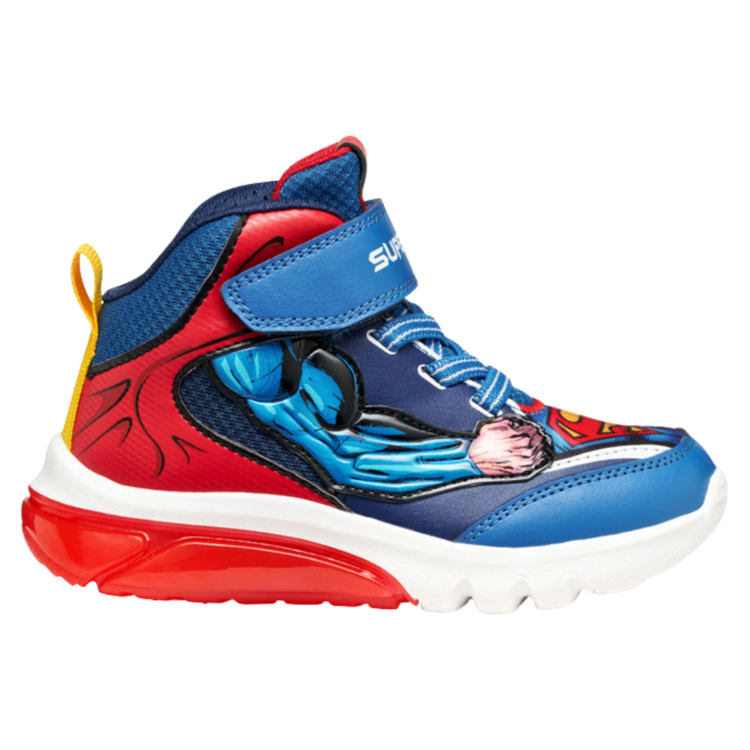 Geox Geox J Ciberdron Mid Blue/Red