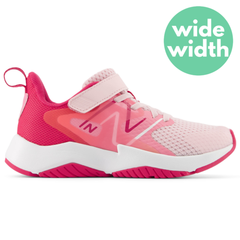 New Balance Rave Run v2 Velcro Rose Sugar (Extra Wide)