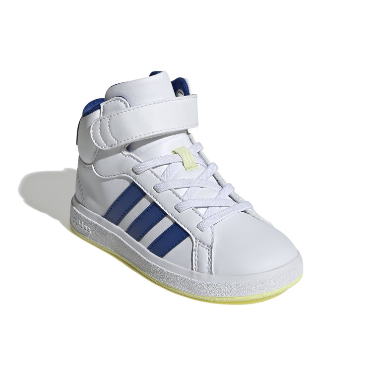 Adidas Adidas Grand Court Mid K FTWWHT/ROYBLU