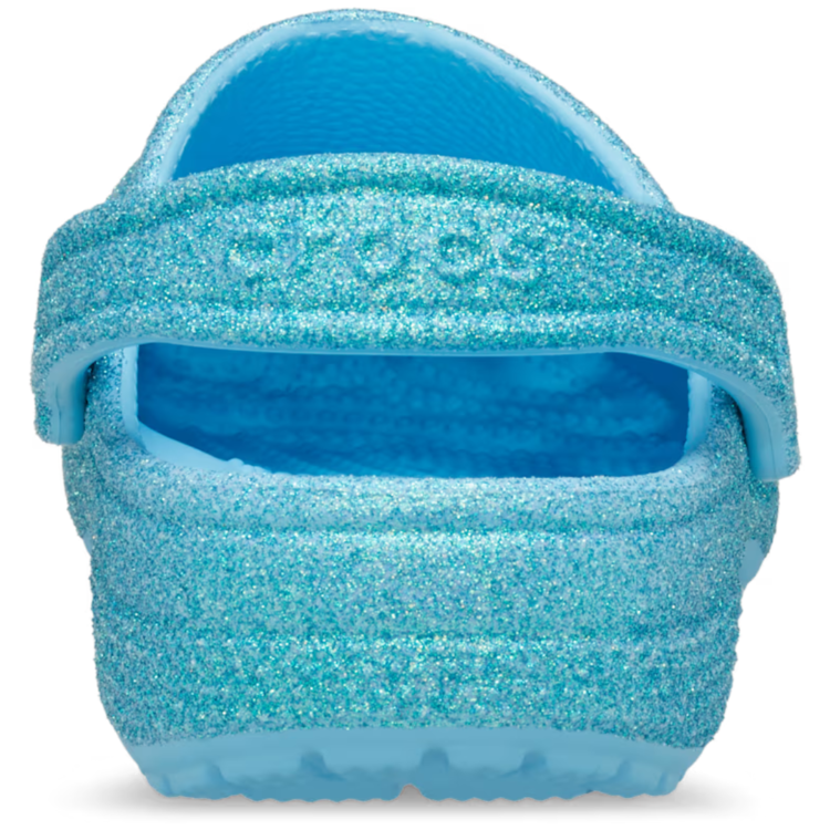 Crocs Crocs Classic Iridescent Glitter Clog Tinted Glass