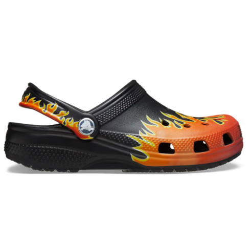 Crocs Toddler Classic Flames Clog