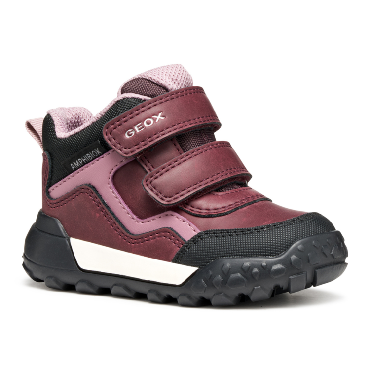 Geox Geox B Trekkyup ABX Burgundy/Rose
