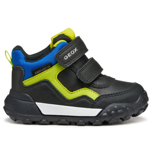 Geox B Trekkyup ABX Black/Fluo Green