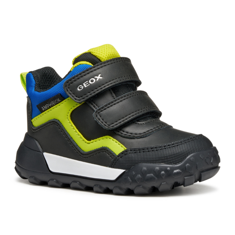 Geox Geox B Trekkyup ABX Black/Fluo Green