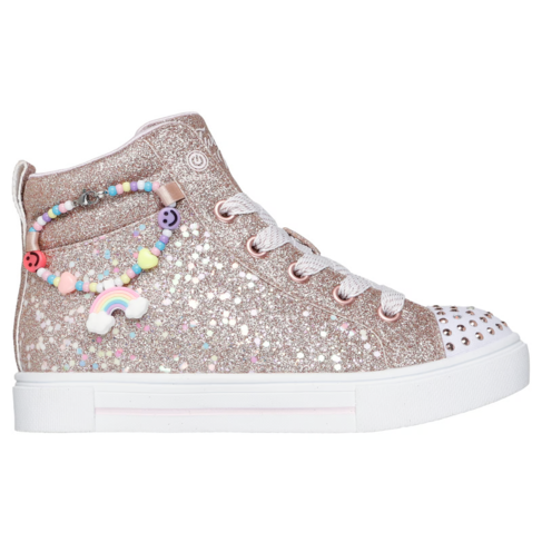 Skechers Twinkle Sparks Charm Bestie Rose Gold