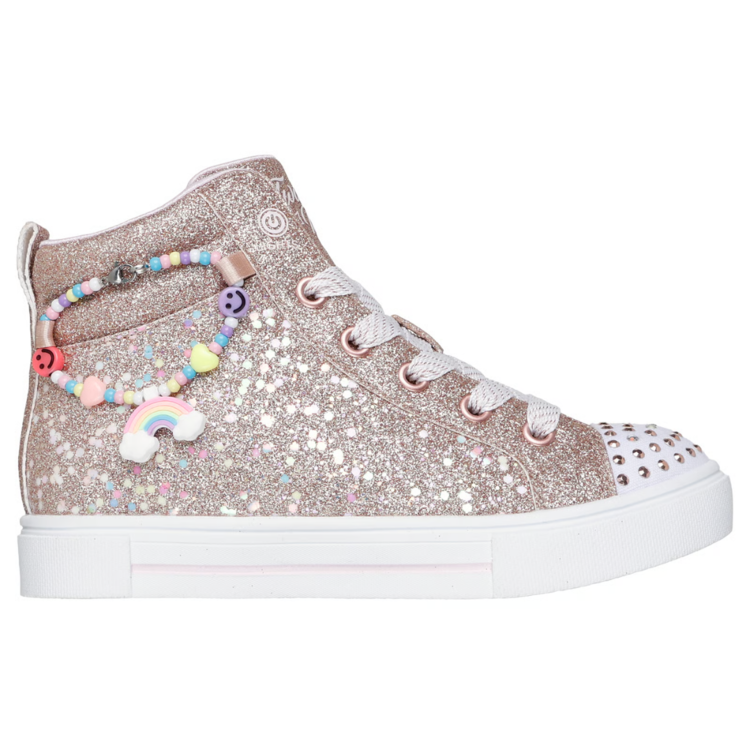 Skechers Skechers Twinkle Sparks Charm Bestie Rose Gold