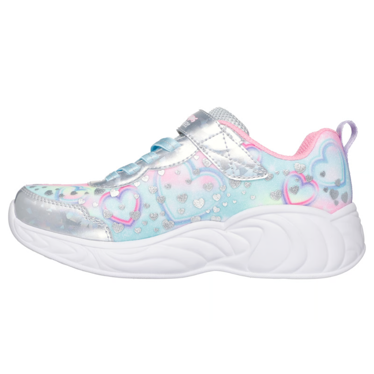 Skechers Skechers Unicorn Dreams Heart Sparkle Silver Multi